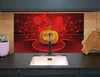 Wallario Herdabdeckplatte aus Glas, Größe 90 x 52 cm Produktbild-Vorschau 3