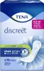 A package of Tena Lady Discreet incontinence pads with a floral design. Podgląd zdjęcia produktu
