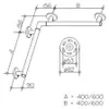 Keuco Plan Care Dusch- und Wannenhandlauf 597 x 797 mm Produktbild-Vorschau 2