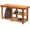 CASARIA® Schuhbank mit Sitzfläche 87 x 45 x 30 cm 160kg Produktbild-Vorschau 2