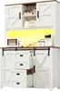 Sweiko Küchenschränke (115 × 40 × 174,7 cm), hohe Küchen Produktbild-Vorschau 10