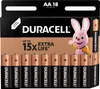 A package of Duracell AA batteries with a cartoon bunny mascot. Voir les images du produit