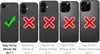 A series of iPhone cases showing compatibility with different iPhone models. Náhled obrázku produktu