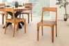 riess-ambiente Massiver Esszimmerstuhl ORGANIC braun Produktbild-Vorschau 3