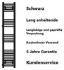 Badheizkörper Schwarz matt 1200 x 550 mm – Produktbild-Vorschau 4