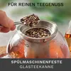 Creano Glas-Teekanne 1,0l, 3-teiliger Teebereiter mit Produktbild-Vorschau 4