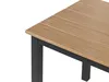 BELIANI Zahradní konferenční stolek světlý s deskou z Náhled obrázku produktu 5
