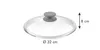 Tescoma Backofenfester Deckel UNICOVER ø 32 cm Produktbild-Vorschau 3