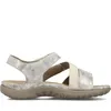 Rieker Damen Klassische Sandalen 64872-90 Farbe: Silber Produktbild-Vorschau 10