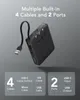 VRURC Power Bank, Powerbank 20000mAh Klein mit 4 Kabeln, Produktbild-Vorschau 2