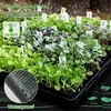 A seedling heat mat with many small plants growing in trays. Náhled obrázku produktu