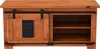 Couchtisch Akazie massiv nussbaumfarben 110 x 45 x 50 cm Produktbild-Vorschau 3