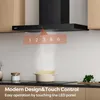 CIARRA A+++ 650 m³/h odsávač pár 90cm nástenný odsávač pár Náhľad obrázku produktu 6