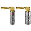 deleyCON 10 Stück Bananenstecker Set 90° Gewinkelt - Produktbild-Vorschau 2