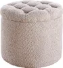 riess-ambiente Runder Hocker MODERN BAROCK 50cm champagner Produktbild-Vorschau 11