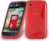 Cadorabo Schutzhülle für LG L40 Hülle in Rot Handyhülle Produktbild-Vorschau 4