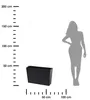 HowHomely 12L kvetináč Bloom 36 cm vysoký, kvetináč, čierny Náhľad obrázku produktu 2