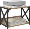vidaXL Supporto per stampante Quercia artigianale 44 x 26 x Anteprima dell’immagine prodotto 3