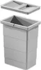 Hailo Inneneimer 1075959 mit Deckel hellgrau 8 L 226 x 156 Produktbild-Vorschau 1