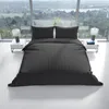 Bettwäsche Baumwolle Satin Damast 200x220 cm Anthrazit Set Produktbild-Vorschau 5