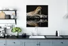 MuchoWow® Poster Leopard - Wasser - Wald 75x75 cm - Wand Produktbild-Vorschau 3