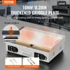 VEVOR Komerční elektrický gril, 4000 W, plochá grilovací Náhled obrázku produktu 2