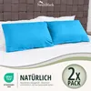 NatureMark 2er Set Jersey Kissenbezüge – Elastisch, weich, Produktbild-Vorschau 6