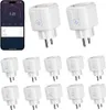 12er 16A Smart Steckdose mit App Steuerung,WLAN Produktbild-Vorschau 1
