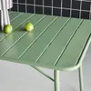 Tavolo da giardino pieghevole in metallo 6 posti, 140cm, Anteprima dell’immagine prodotto 6