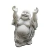 Schöner Buddha aus Steinguss perfekt für den Garten die Produktbild-Vorschau 1