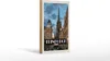 Holzschild Reise 12x18 cm Edinburgh Scotland Altstadt Produktbild-Vorschau 2