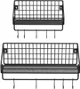 Moderne Zwei-Schicht Wandplank - Zwart - 30 x 12 x 13 cm (L Produktbild-Vorschau 6