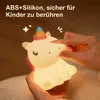 Einhorn Nachtlicht für Kinder - Dimmbares Silikon Produktbild-Vorschau 6