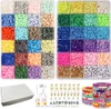 Perlen Set 12000 Stück 6mm Polymer Clay für Armbänder Ringe Produktbild-Vorschau 1