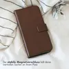 Selencia Custodia a libro in vera pelle per iPhone SE (2022 Anteprima dell’immagine prodotto 6