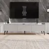 IDOHOME-TV-Schrank SCALA 150 cm Kaschmir Beinen gerrifelten Produktbild-Vorschau 3