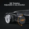 LED čelovka 1080LM Čelovka typu C dobíjecí s baterií 18650 Náhled obrázku produktu 6