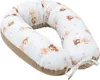 Prima Ballerina & Cappuccino Velvet V-förmige Kissen Produktbild-Vorschau 1