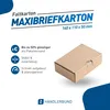 Maxibriefkarton 160x110x50 mm von Händlerbund, braun Produktbild-Vorschau 3
