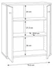 Kommode Beistellschrank Standschrank Anrichte Schrank Produktbild-Vorschau 7