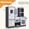 Moderne Kinderküche mit Spüle Herd Backofen Kühlschrank Produktbild-Vorschau 4