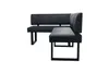 byLIVING Eckbank VANCOUVER / Vintage Mikrofaser anthrazit / Produktbild-Vorschau 5