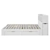 Merax Holzbett 140x200 mit Schubladen und 2 ausziehbaren Produktbild-Vorschau 5