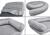 A collage of four images showing a pet bed from different angles. Produktbild-Vorschau