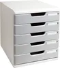 Exacompta Modulo A4, 5 geschlossene Schubladen, Office - Produktbild-Vorschau 1