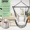Detex Sedia Sospesa 150 kg Boho Style 2 Cuscini XL Amaca a Anteprima dell’immagine prodotto 3