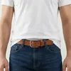 Gürtel Herren 4 cm breit aus Echtleder – Ledergürtel für Produktbild-Vorschau 11