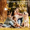 A family with a dog taking a selfie in a park. Náhled obrázku produktu