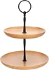 QUVIO Etagere - Serviertablett - Serviertabletts - Hoher Produktbild-Vorschau 3