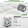 Merax Orthopädische Kaltschaummatratze 140x200 20cm, Produktbild-Vorschau 8